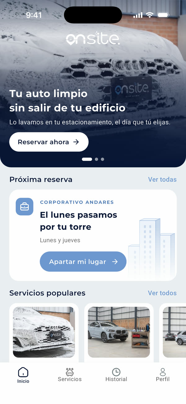 La app muestra tu torre y qué día pasamos